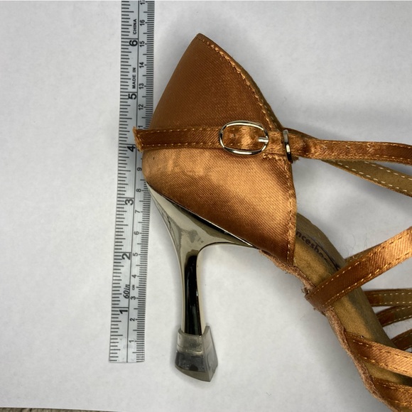 *SOLD ELSEWHERE* GFranco Latin "Sunset" dance shoes - Picture 5 of 8